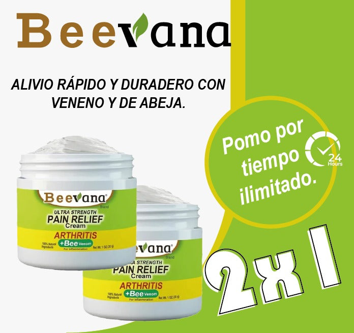 Beevana crema dolores y articulaciones 2